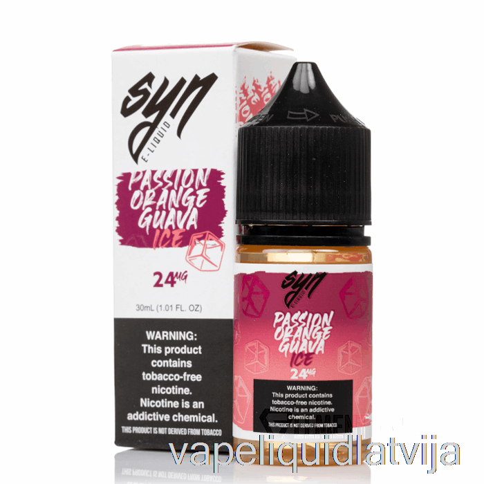 Ice Passion Orange Guava - Syn Salts - 30ml 24mg Vape šķidrums